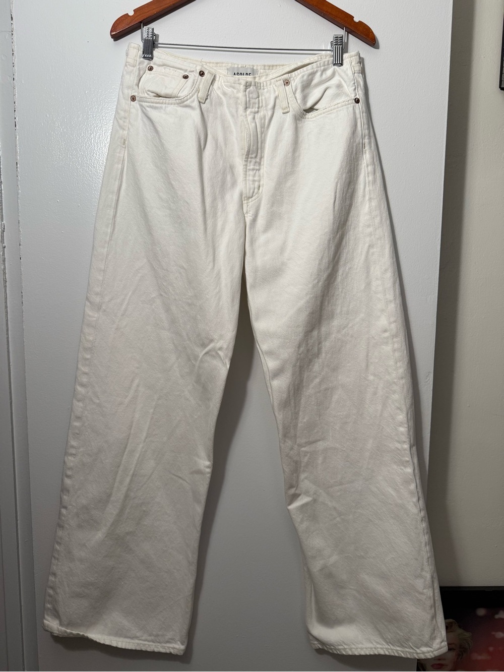 AGOLDE White Jeans